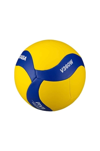 Mıkasa Sentetik Deri Voleybol Topu V360w Sarı - Lacivert
