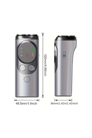 Willowhaven Taşınabilir Otomatik Köpek Kovucu Cihaz Siyah Akıllı Frekans Dönüşümlü Usb Şarjlı Abs Malzeme Uzaktan Kumandalı