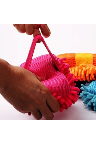 Araba Oto Yıkama Mikrofiber Süngeri Çift Taraflı Saçaklı Model 1 Adet Renk