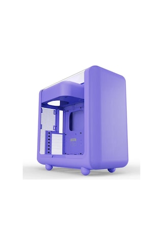 X50 Taro Milk Temperli Cam Usb 3.2 Atx Mid Tower Gaming Kasa Cs-hyte-x50g-tm