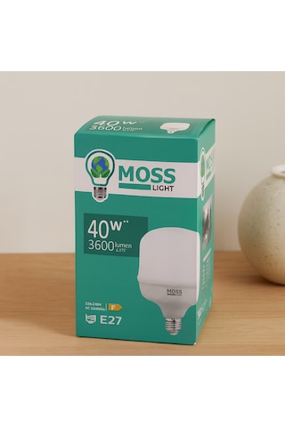 Led Ampul 40w E27 3600 Lm - 50.000 Saat Çok Renkli