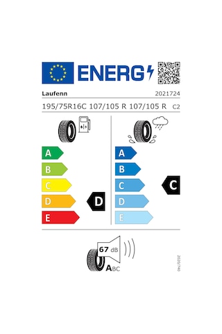 Laufenn 195/75R16C 107/105R X Fit Van Lv01 M+S Yaz Lastiği 2025
