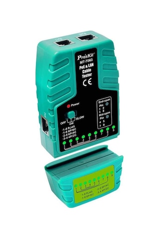 Proskit Mt-7063 Poe Ve Lan Kablo Test Cihazı