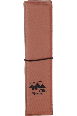 Aotu Taşınabilir Nem Geçirmez Koltuk Mat Oxford Kumaş + Epe Açık Kamp Piknik Oturma Pedi Kahve Kahverengi