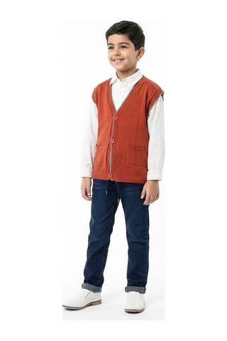 Xo Kids Erkek Çocuk 4lu Alt Üst Takım 6-9 Yaş 13220 Kahverengi