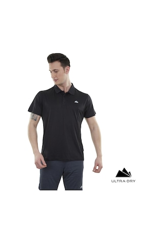 Alpinist Horizons Ultra Dry Erkek Polo T-shirt 600613 Siyah Siyah