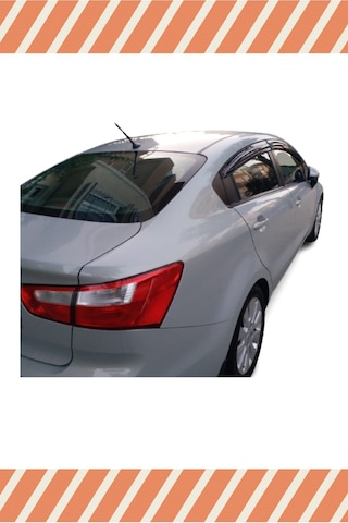 Kıa Rio Sedan 2011-2017 Modellerine Özel 4'lü Mügen Tip Cam Rüzgarlığı