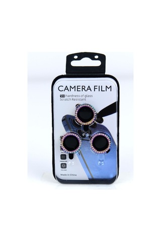 Mercitech Apple Uyumlu iPhone 14 Pro-14 Pro Max Diamont Lens