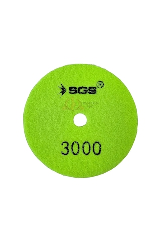 Sgs Elmas Polisaj Pedi Mermer-granit-fayans - Kuru - 3000 Kum - 1 Adet