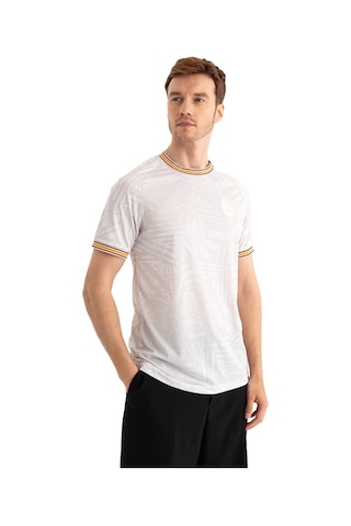 Gsstore Galatasaray Match Day T-shirt E232274 Beyaz - Bej