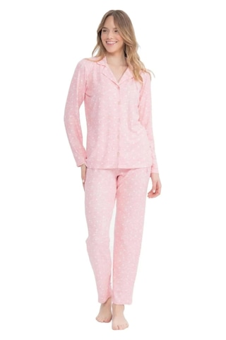 U.s. Polo Assn. Kadın Boydan Patlı Uzun Kollu Pijama Takımı Mavi