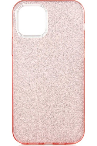 Apple Uyumlu iPhone 12 Pro Max Kılıf Zore Shining Silikon Rose Gold