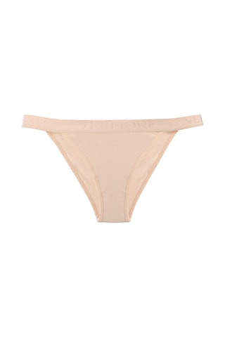 Velmore Kadın 12' Lipamuklu Normal Bel Slip Külot Ten