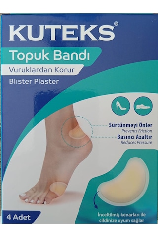 Kuteks Topuk Bandı 4 Ad Vuruklardan
