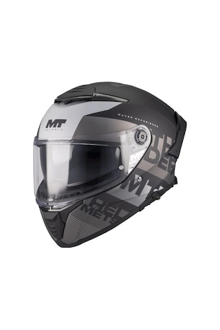 Mt Thunder 4 Sv Waves B2 Kask Mat Gri Siyah