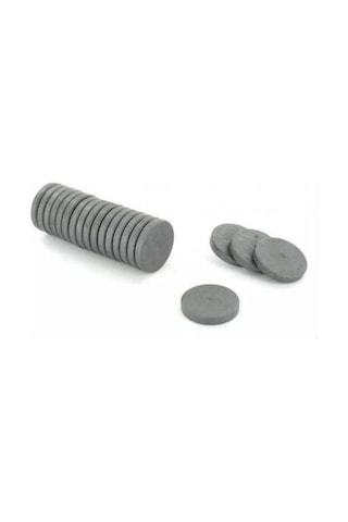 500 ADET 18mm X 3mm YUVARLAK KÖMÜR MIKNATIS DUVAR SÜSÜ , SÜSLEME