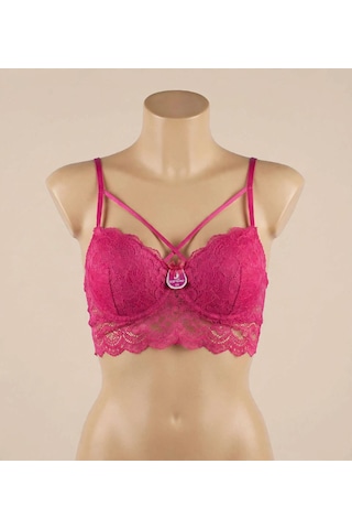 Ecem Yıldız Dolgulu Bralet Sütyen Pembe
