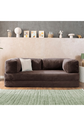Argimo Godila Çok Amaçlı Sofa Çift Kişilik Yatak Koltuk Kahve