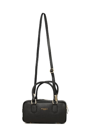 D28 Black Portföy Çantası Kadın Karen Piumelli Milano Bag D28 Black