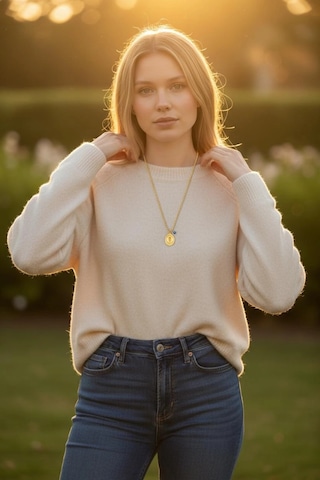 Altın Nostaljik O Harfli Halat Zincir