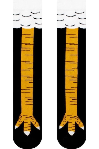 Carnaval Socks Tavuk Ayağı Tasarım Desenli Renkli Çorap Çok Renkli Carnaval Socks Tavuk Ayağı Tasarım Desenli Renkli Çorap Çok Renkli