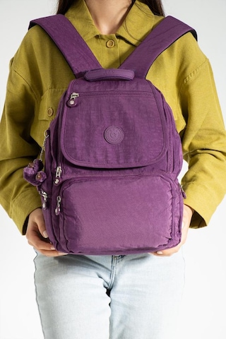 Baginn Kadın Günlük Sırt Çantası Önde Sırt Çantası Kapaklı Model 37 27 Cm 001