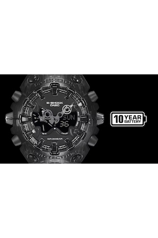 Casio Ga-v01ske-8adr Kol Saati Metalik