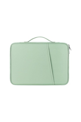 Yifomall Yeşil Nilon Dijital Cihaz Koruması Çantası - 12.9-13 İnç, Darbe Ve Zırtı Dayanıklı, Taşınabilir Aksesuar Saklama Çantası Yeşil