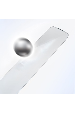 Apple Apple iPhone 16 Pro Uyumlu Youngkit 2.5d Parmak İzi Bırakmayan 0.33mm Temperli Cam Ekran Koruyucu Şeffaf