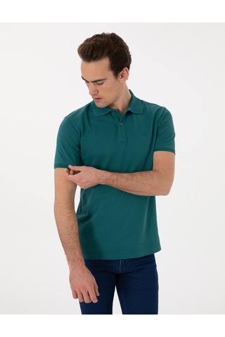 Pierre Cardin Erkek Zümrüt Tişört Basic 50302561-vr055 Zümrüt