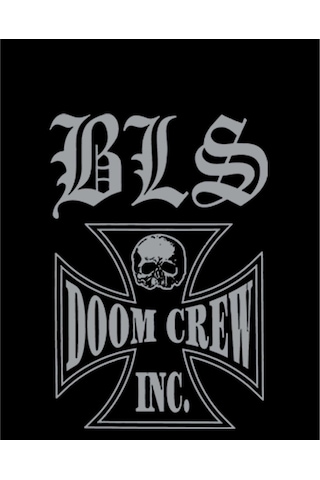Black Label Society Doom Crew Büyük Sırt Patch Yama
