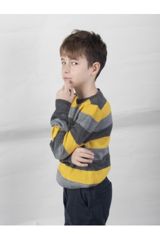 Alexandergardi Çizgili Erkek Çocuk Kazak Cck - 22 - 18937 001