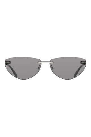 Calvin Klein Jeans Ckj 25208s 043 63 Kadın Cat Eye Gümüş Metal Güneş Gözlüğü Gri