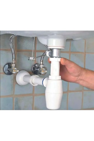 Taslı Lavabo Sifonu