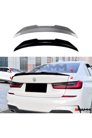 Bmw G20 Bagaj Stil Spoileri Parlak Siyah