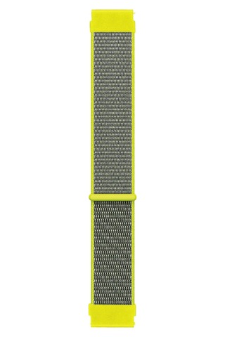 Watch Gt2 46mm İçin Hasırlı Kordon Woven Sport Loop Sarı Watch Gt2 46mm İle Uyumlu Kordon - Sarı