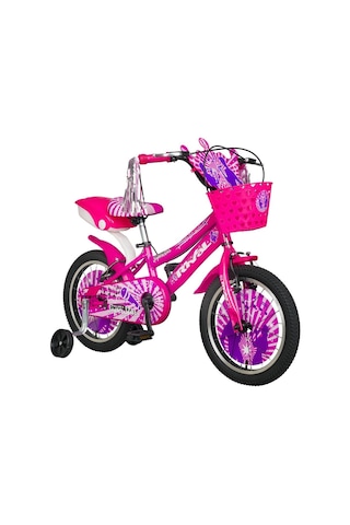 Rival 16 Jant Bisilet Lüx Aksesuarlı Çocuk Bisikleti 5-8 Yaş Pembe