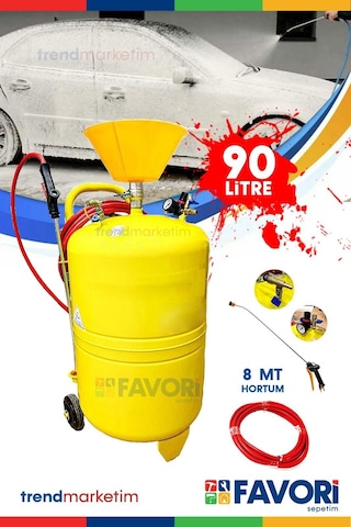 Pro Starwash Oto Yıkama Seti 90 Lt Köpük Tankı Ve Bez Sıkma