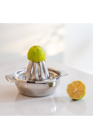 Akayev Çelik Limon Sıkacağı Gri