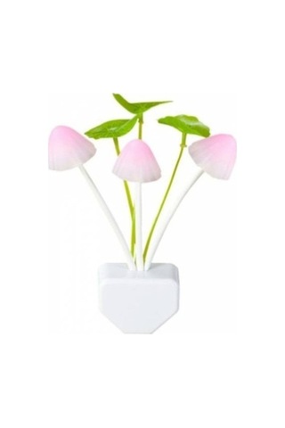 Moly Çiçekli Dekoratif Rgb Sensörlü Gece Lambası Çok Renkli