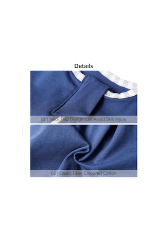 Moveevo Insular Su3010 Bebek Anti-sarsılma Kundak Uyku Tulumu Nefes Alabilir Pamuklu Elastik Yaş 0-9 Ay Gri Gri