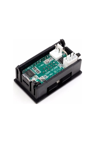 Dc 0-100v 10a Dijital Voltmetre Ampermetre Dsn-vc288 Mavi Kırmızı 0.28 3 Hane 7 Segment