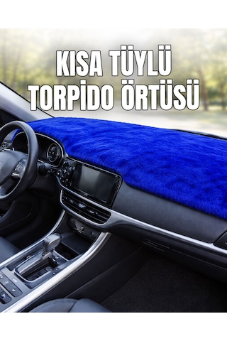 Kısa Tüylü Torpido Koruma Örtüsü, Güneşten Korur, Çatlak Önleyici Örtü Mavi