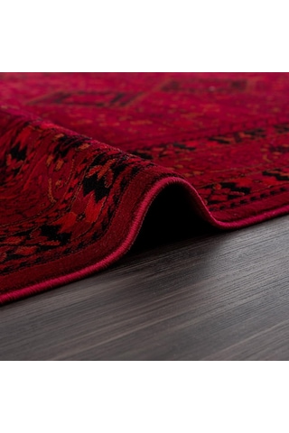 Afgan Türkmen Otantik Desenli Dokuma Salon Ve Oturma Odası Halısı (505465755)