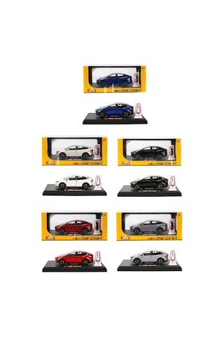 Mey İthalat 4998 -yfn-1 24 Araba Xlg Model-x 5r Sesli Işıklı Kırmızı