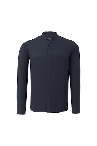 G986 Dewberry Erkek Gömlek-lacivert Lacivert