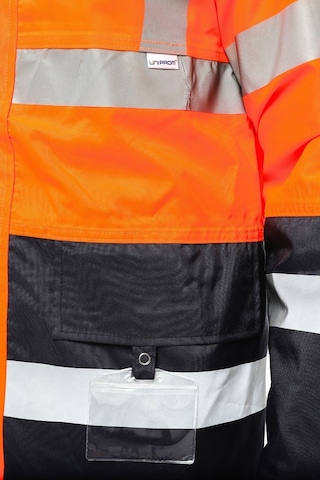 Uniprom İş Kabanı Parka Su Ve Rüzgar Geçirmez Rain Safety Model Membranlı Neon Turuncu Erkek Neon Turuncu