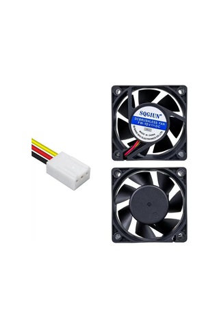 Ic-216 Fırçasız Dc Fan 60x60x25mm 12 Volt 3 Pin Seri 2