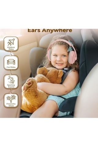 Didadodo Bebek Kulak Koruması, 2'li Set, Yeni Bebek Kulaklığı