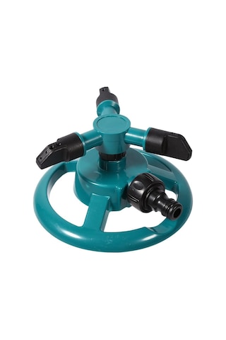 Wuvera Ayarlanabilir Otomatik 360 Dönebilen 12 Kanal Nozullu Çim Bahçe Sulama Sprinkler Fıskiye